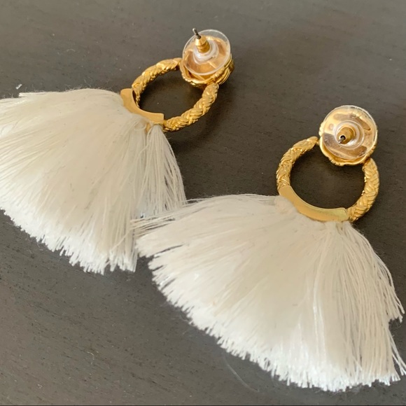 For Love and Lemons Fringe Earrings Box of Style Summer 2018 - Picture 2 of 2